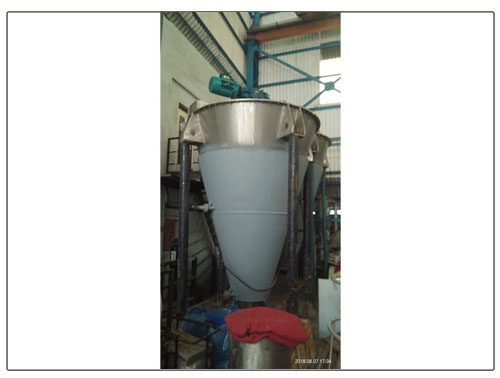 Conical Blender / Nauta Mixer Manufacturer in India